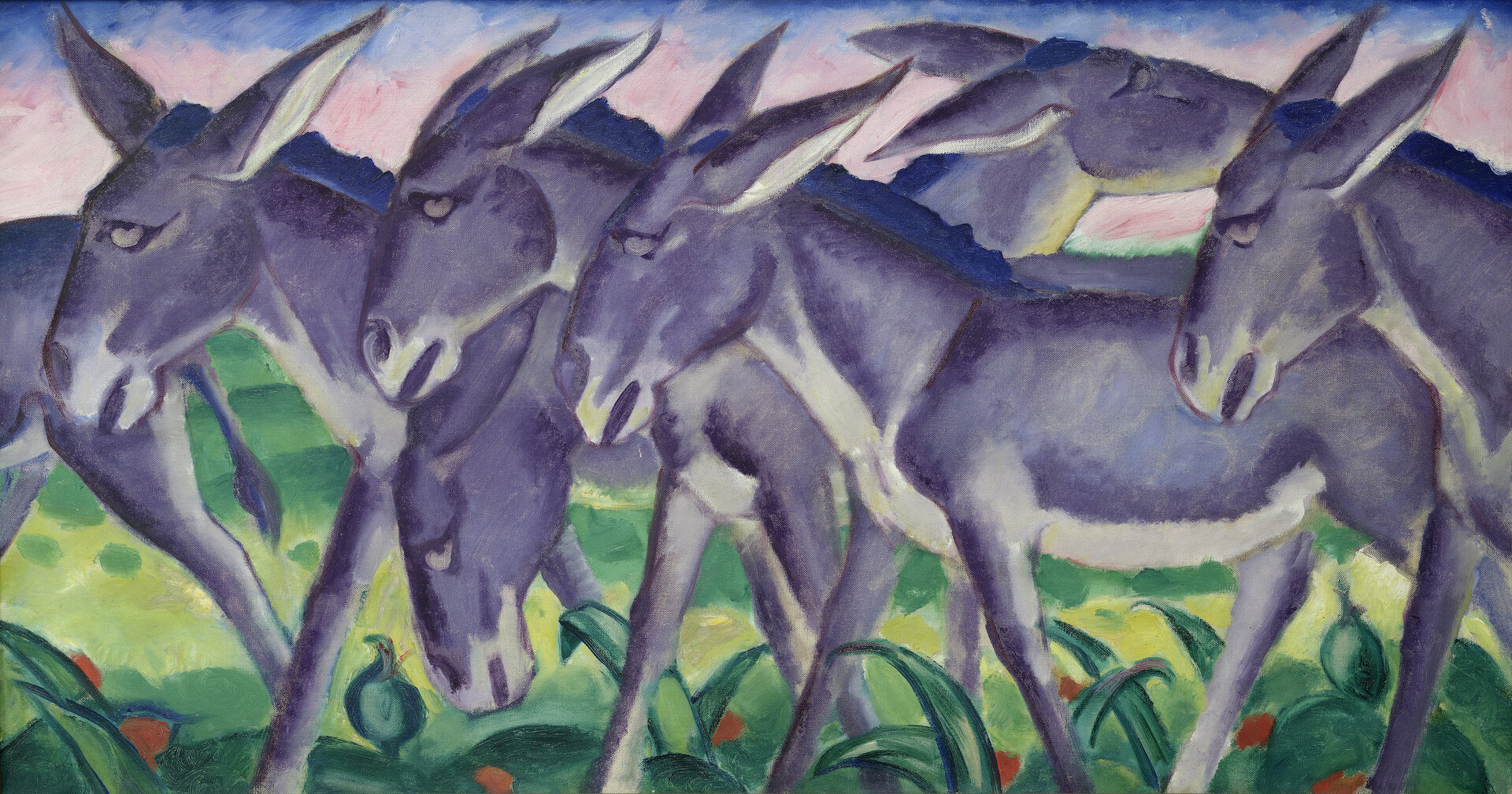 Franz Marc, Eselfries, 1911