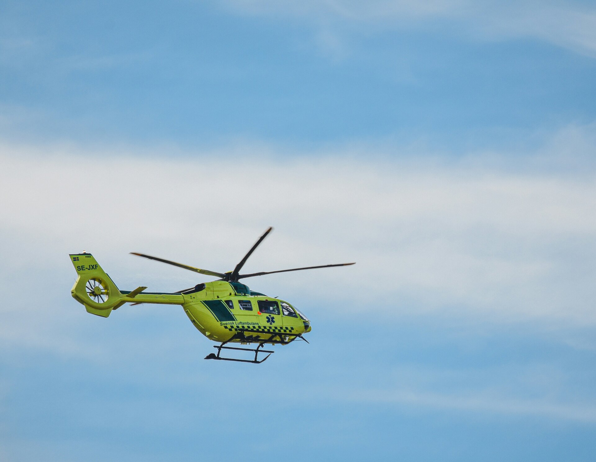 Air Ambulance helicopter 
