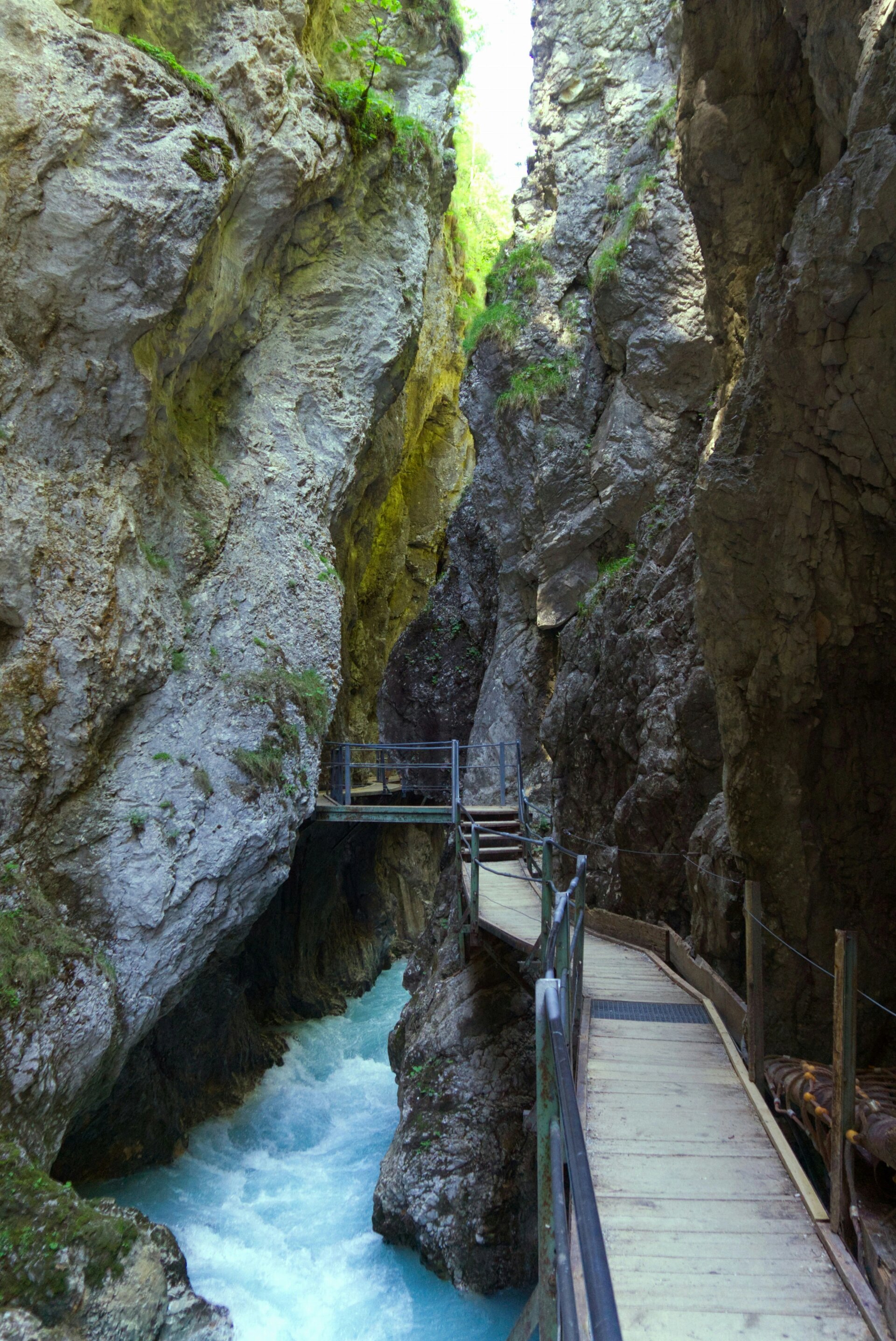 The Leutascher Geisterklamm is a small area in south Bavaria at the city Mittenwald in Germany. Perfect for hiking and relaxing.