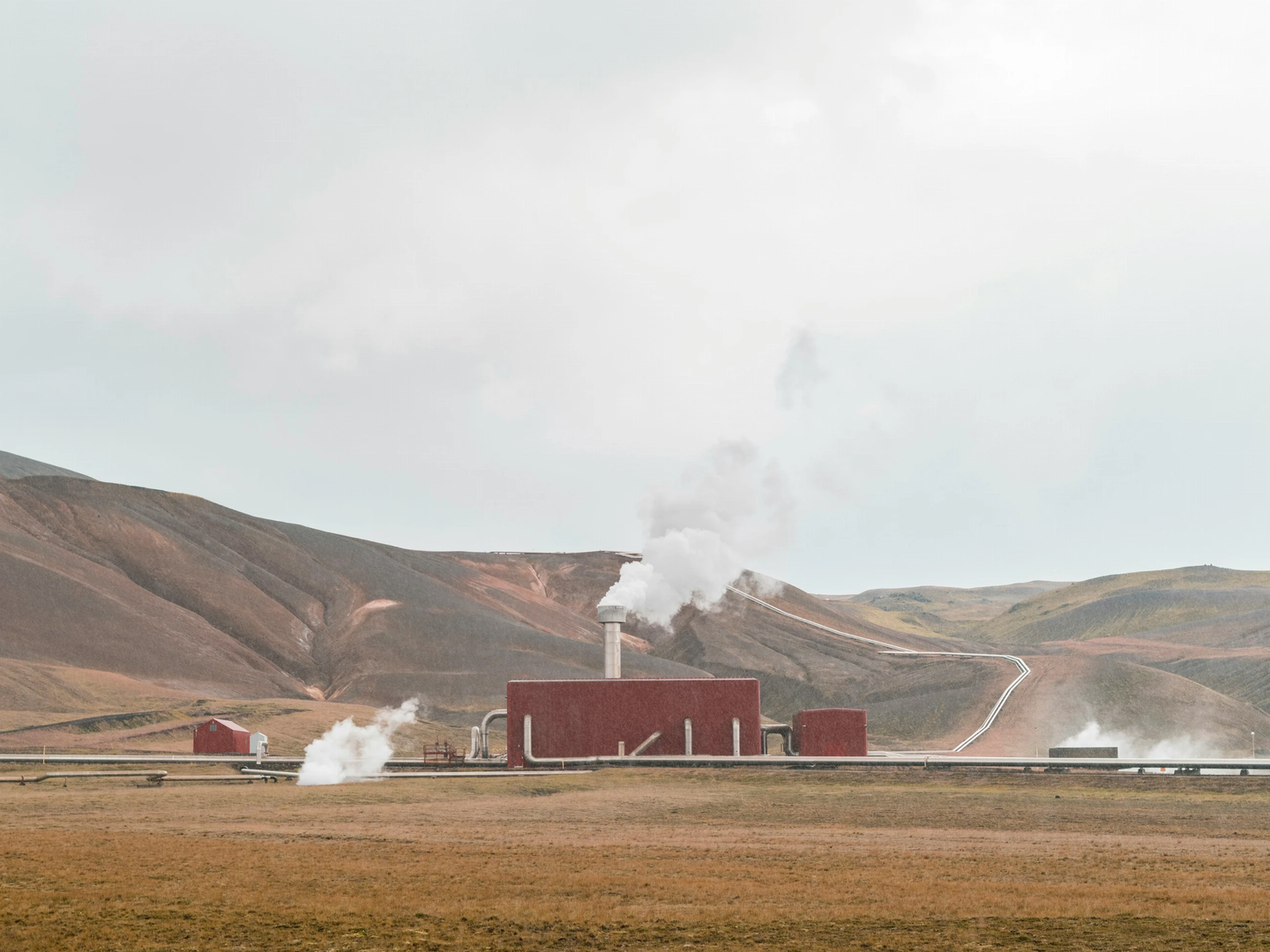 Geothermal plant in Iceland | © Unsplash / Tommy Kwak