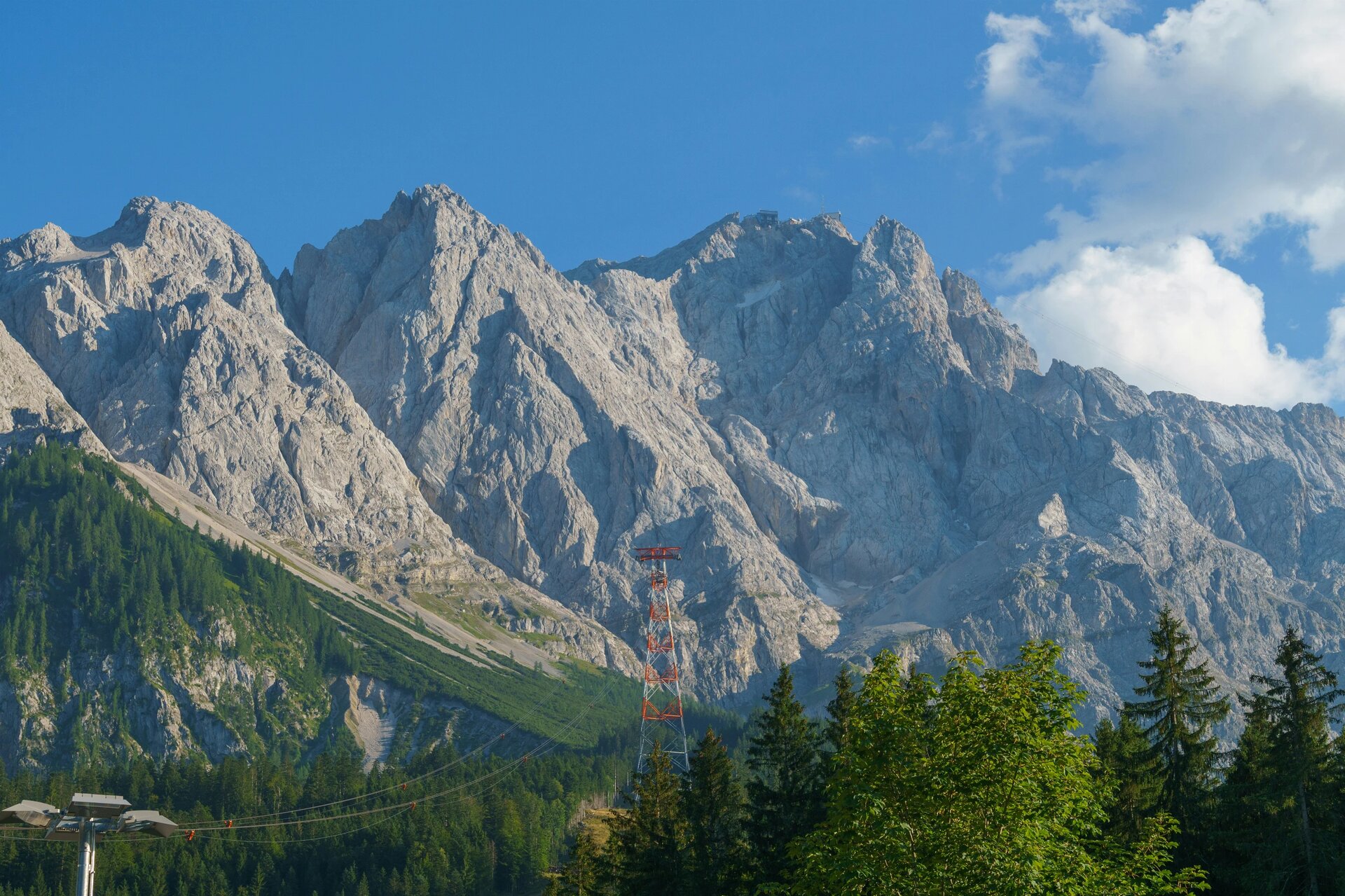 The Zugspitze, Germany highest Mountain