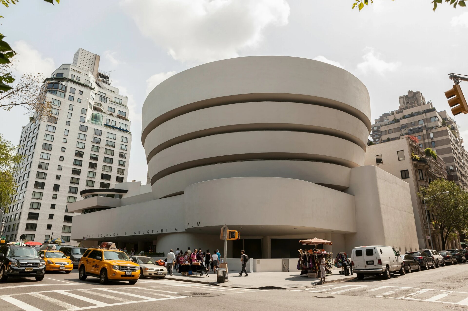 The Guggenheim Museum in New York City.