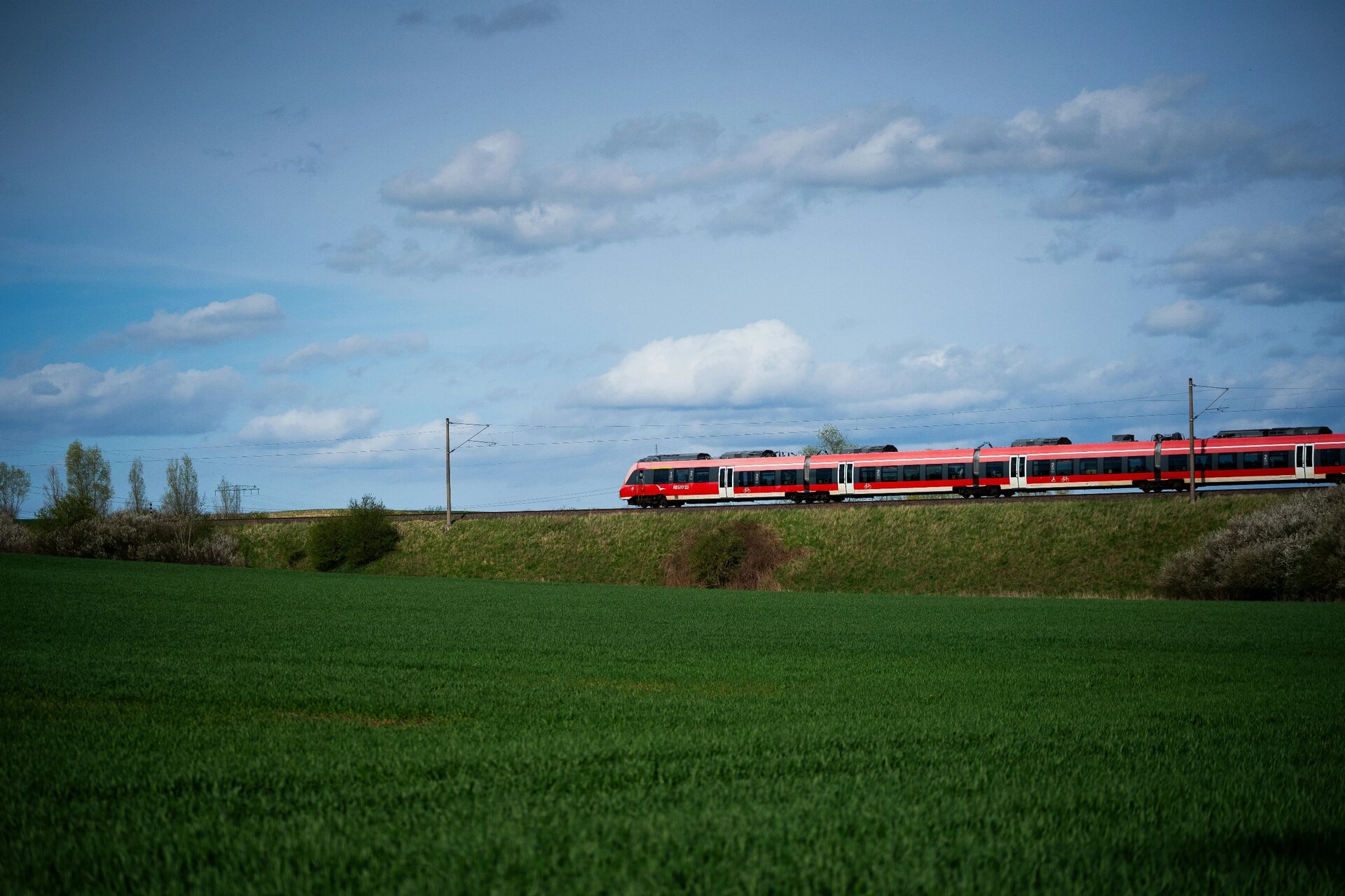 Regional Express Train in Germany