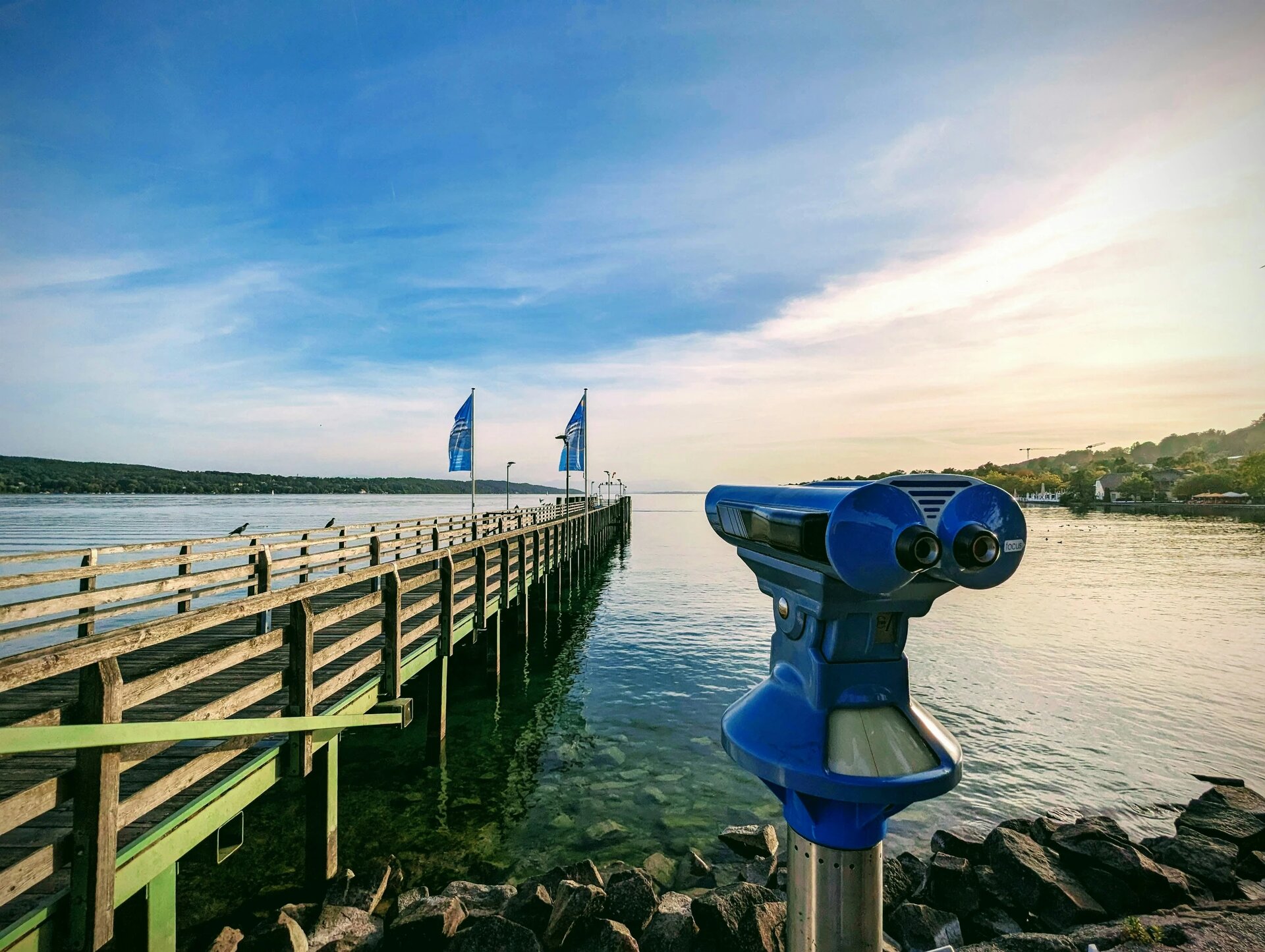 scenic view of Lake Starnberg, south of Munich