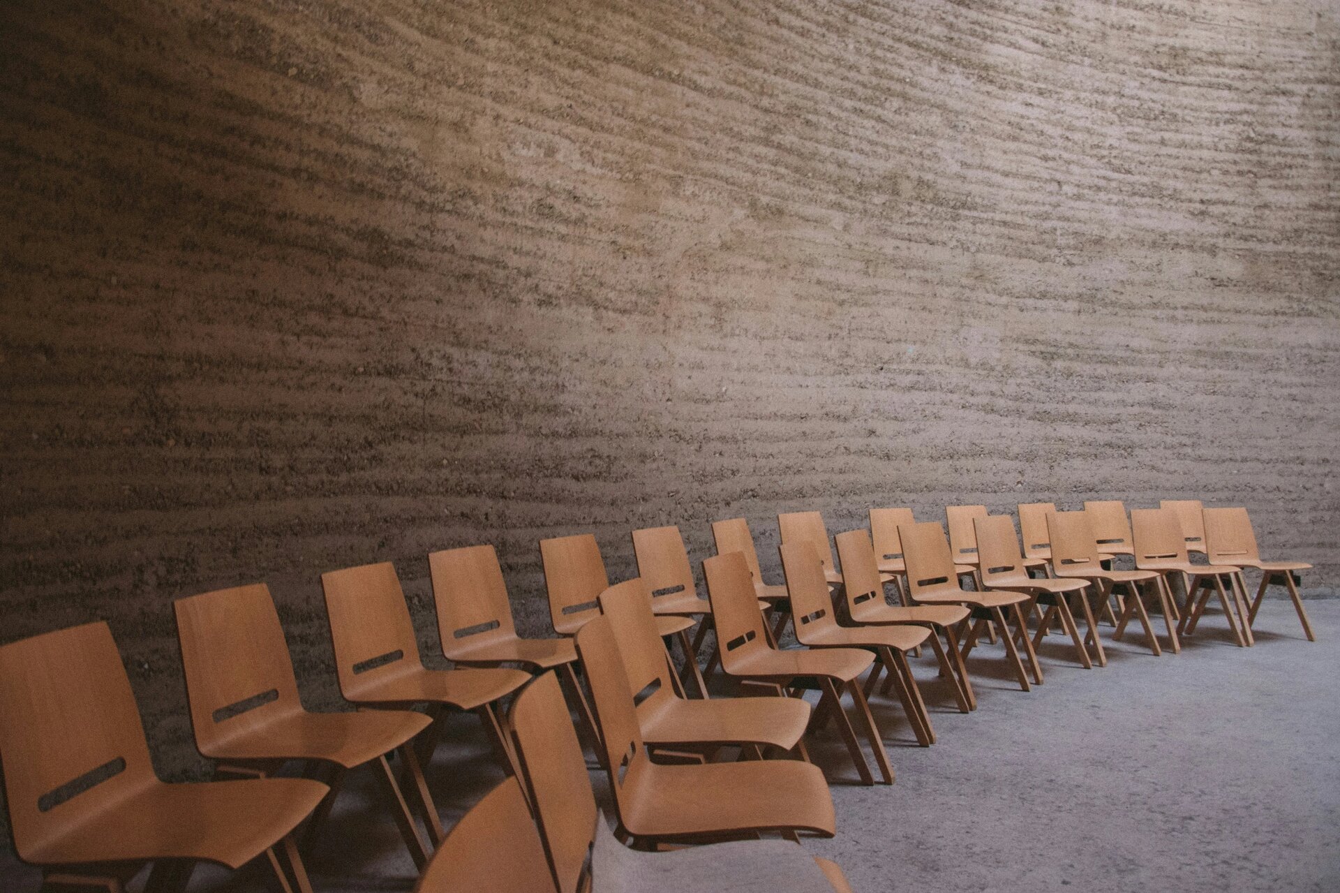 Empty chairs